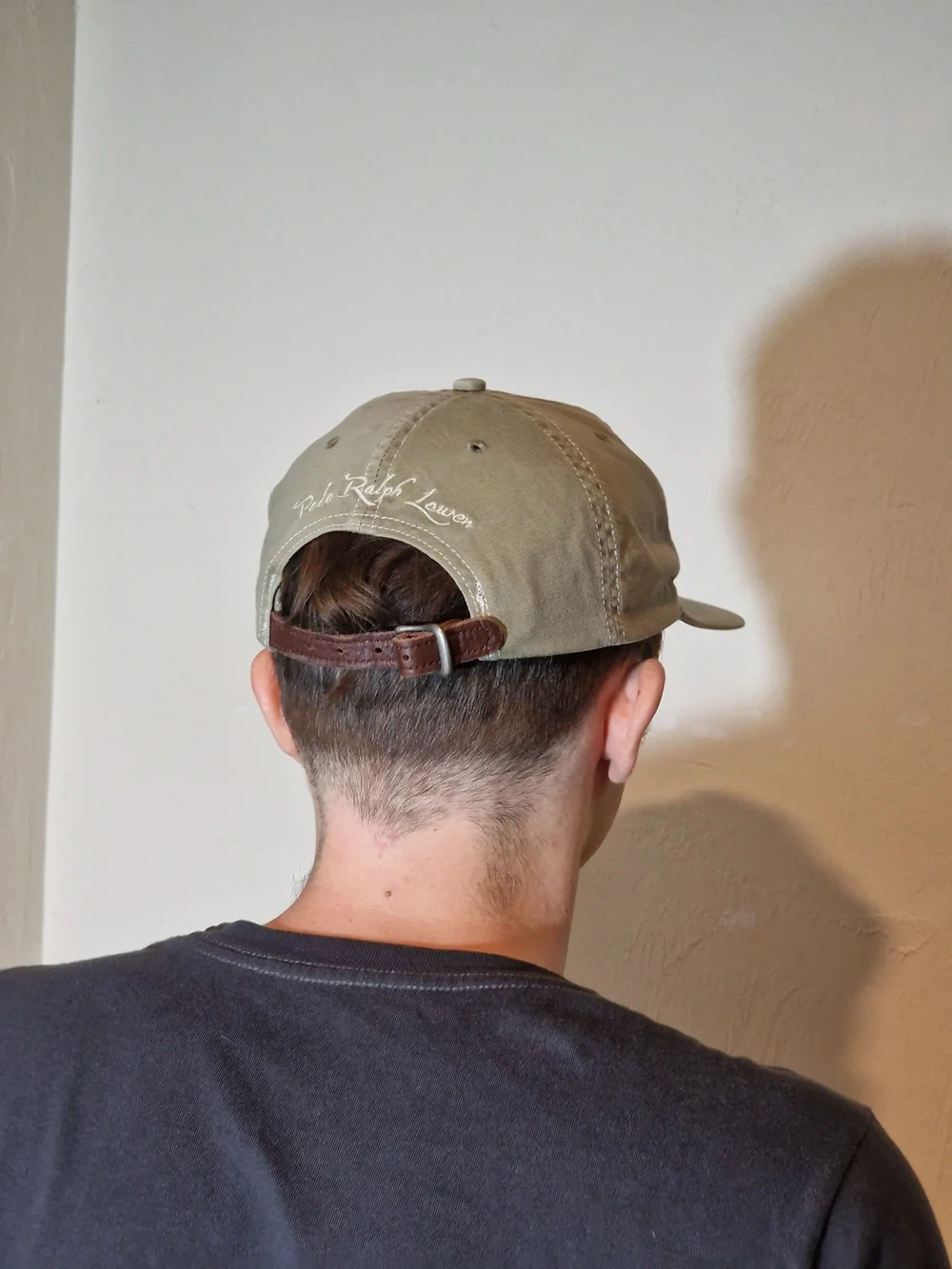 Vintage Ralph Lauren Polo Khaki Baseball Cap